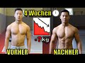ERGEBNIS NACH 4 WOCHEN DIÄT💣
