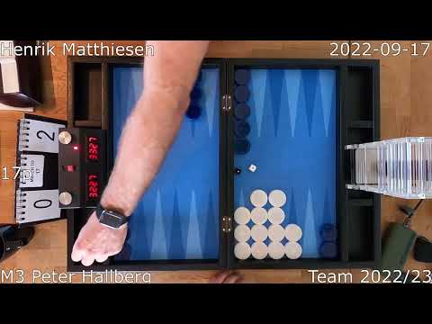 2022-09-17 Peter Hallberg (2709) - Henrik Matthiesen (5200) 17p Team 2022-23 BMAB