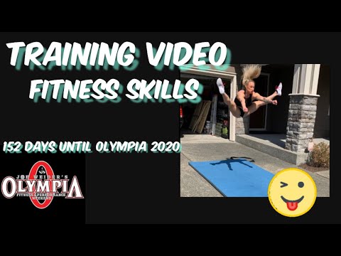 Training video | FITNESS SKILLS | 152 days until Olympia 2020