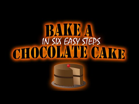 Dessert Recipes | How to Bake a Chocolate Cake in 6 Easy Steps