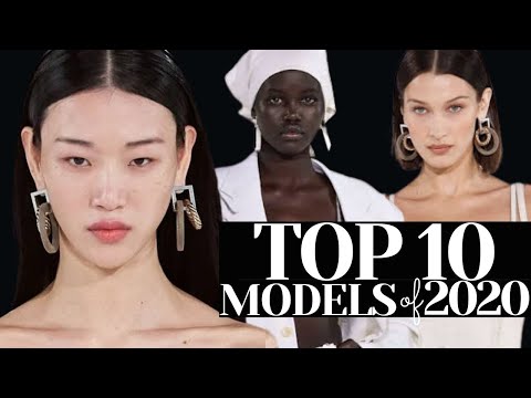 TOP 10 FEMALE MODELS of 2020