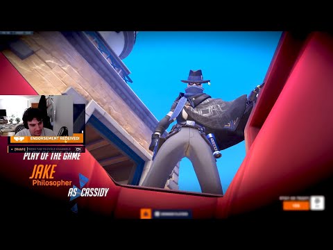 JAKE TOP 500 CARRY CASSIDY AND TRACER! POTG! OVERWATCH 2 TOP 500 SEASON 5
