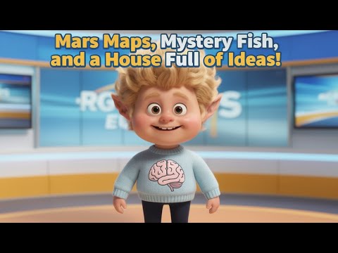 Mars Maps, Mystery Fish, and a House Full of Ideas!