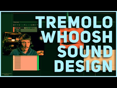 Tremolo Whoosh Effect Using FREE and Built-in Plugins - SOUND DESIGN TUTORIAL