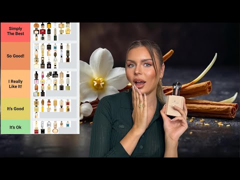 Ranking My INSANE Vanilla Perfume Collection - Over 80 Fragrances | Perfume Review