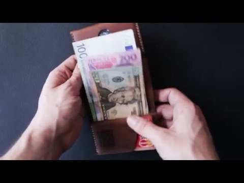 Leather Trifold Wallet