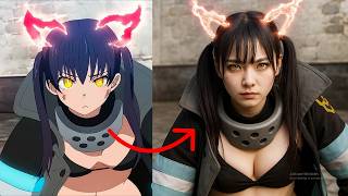 Fire Force Characters in Real Life 🔥🚒 | AI Live Action Transformation