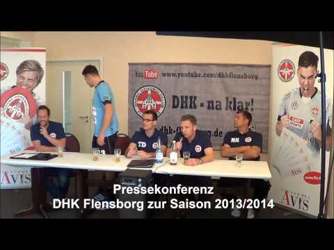 Pressekonferenz DHK Flensborg Saison 2013/2014