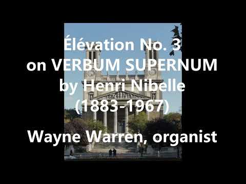 Élévation No. 3 on VERBUM SUPERNUM by Henri Nibelle (1883-1967)
