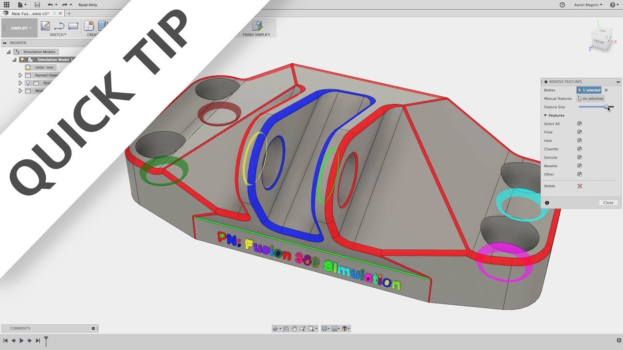 QUICK TIP: Simulation Simplify