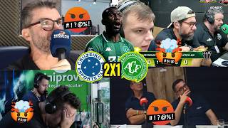 REAÇÕES DOS TORCEDORES DA CHAPECOENSE TRISTES COM DERROTA DE 2 A 1 PRO CRUZEIRO - BRAILEIRÃO 2026