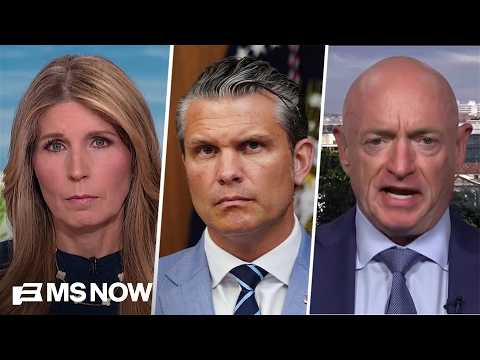 Senator Mark Kelly goes SCORCHED EARTH on Hegseth for disastrous Iran war and mass military firings