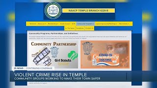 Community organizations step up after violent crimes increase in Temple