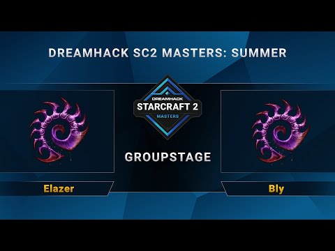 SC2 - Elazer vs. Bly - DreamHack SC2 Masters Summer - Group A - EU