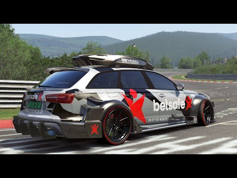 Taking Jon Olsson's 1000+ hp Audi RS6 DTM for a ride on the Nordschleife