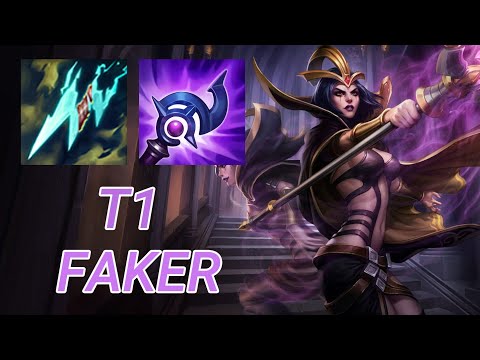 T1 Faker Leblanc Mid VS Sylas | KR GrandMaster Patch 13.17