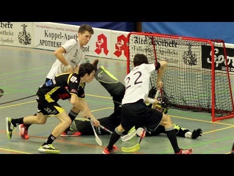 Highlights: Lilienthaler Wölfe - UHC Döbeln (1. Floorball Bundesliga 13/14, 7. Spieltag)