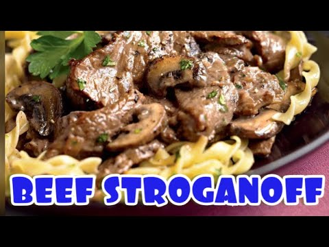 HOW TO COOK | BEEF STROGANOFF | EASY RECIPE PASTA RECIPE |RECIPE BY JOAQUIN |