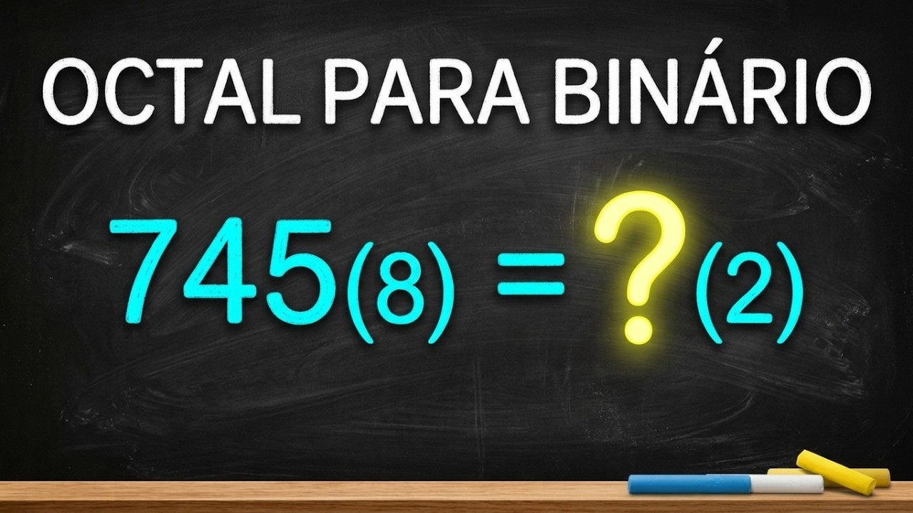 ⏳ Como Converter Octal para Binário