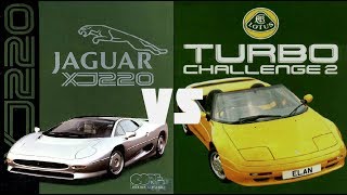 JAGUAR XJ220 vs LOTUS 2 (AMIGA) - WHICH IS THE BETTER RACER?