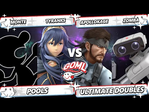 GOML 2025 - ApolloKage & Zomba Vs. Monte & Tyranks - Smash Ultimate - SSBU