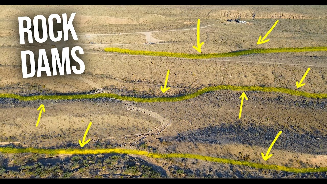 I Built $5 Rock Dams That Will Trap Thousands of Gallons of Desert Water