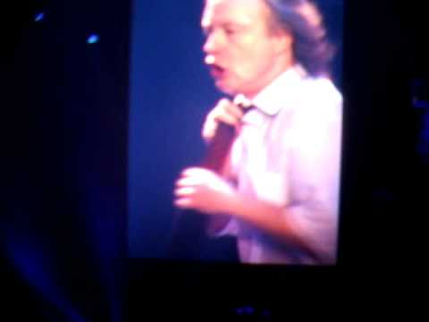 Angus Young Stripping (AC/DC Concert)