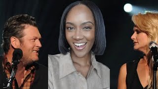 FIRST TIME REACTING TO | MIRANDA LAMBERT &amp; BLAKE SHELTON "OVER YOU" LIVE - REACTION