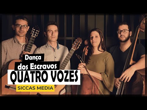 Dança dos Escravos by Egberto Gismonti | Quatro Vozes - Classical Guitar Quatuor