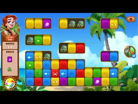 Lost Island Blast Adventure Level 596 - No Boosters