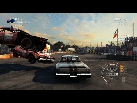 Grid Autosport PC Multiplayer: Demolition Derby Gameplay