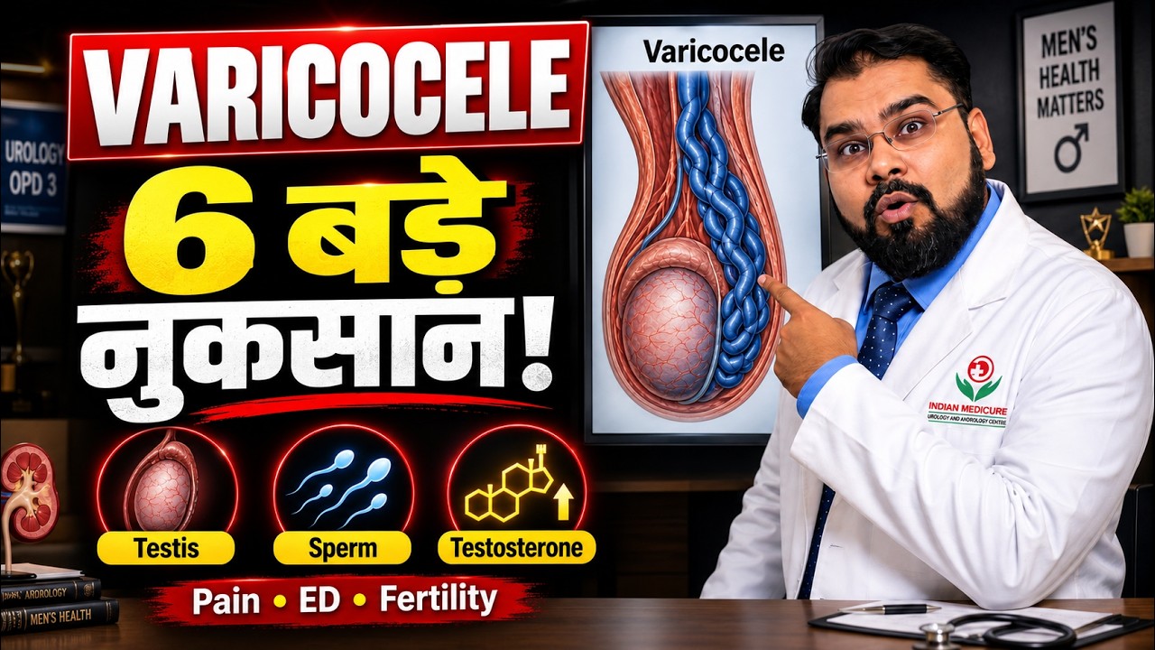 Varicocele symptoms and warning signs video