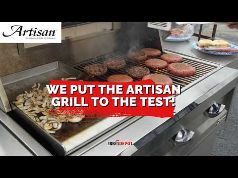 We Put the Artisan Professional Grill to the Test |  Griddle Insert Demo Cook
