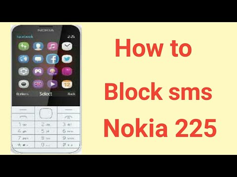 How to Block sms on Nokia 225