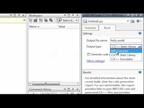Matlab To C Code Matlab To C Code