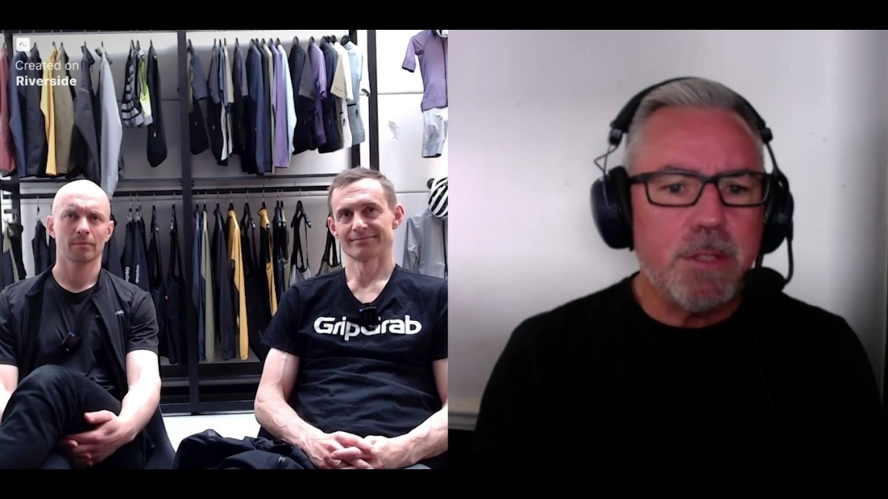 The Wordsmith Studio Podcast Episode 3 (Part 1) GripGRab and Cycle Clothing