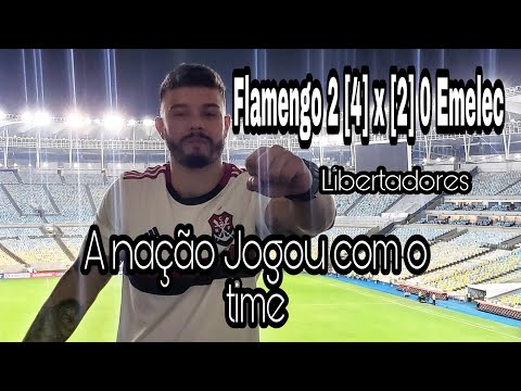 Flamengo 2 [4] x [2] 0 Emelec - Estamos nas Quartas de finais da Liberta.