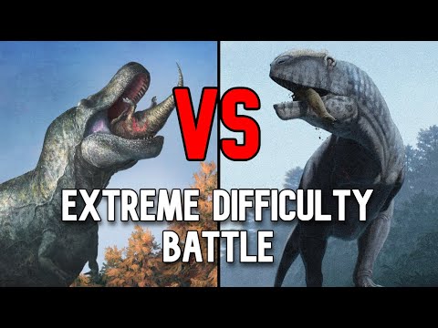 Tyrannosaurus rex vs Giganotosaurus | Who Is The True King?