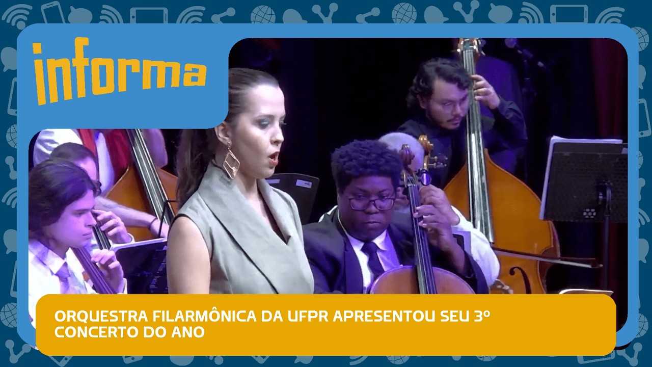 Música também é poesia sonora: Orquestra Filarmônica da UFPR apresentou seu 3º concerto do ano