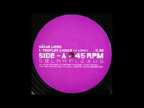 Håkan Lidbo – Peoples Choice - Solarplexus – SPLX06 (2000)