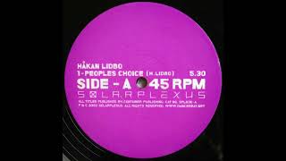Håkan Lidbo – Peoples Choice - Solarplexus – SPLX06 (2000)