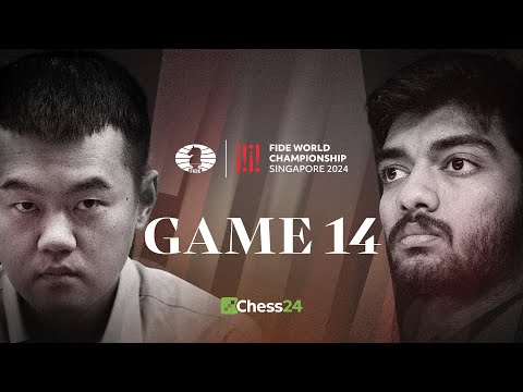 DING vs. GUKESH: The Final Game! FIDE WORLD CHAMPIONSHIP 2024 Game 14