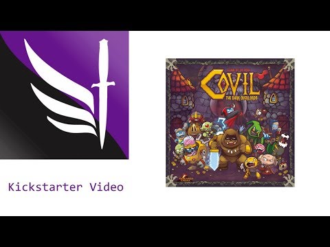 Kickstarter Unboxing - Covil: The Dark Overlords
