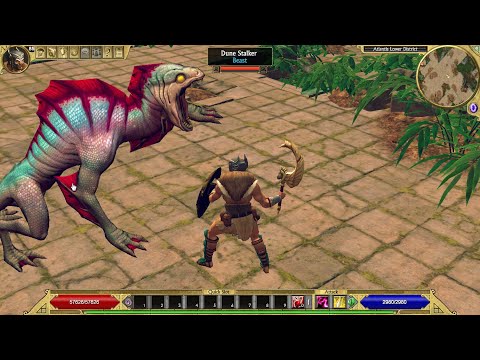 TITAN QUEST ATLANTIS   Outer Atlantis , lower district