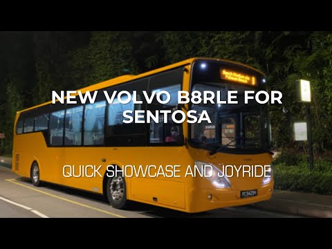 [Comfortdelgro Bus] NEW Volvo B8RLE for Sentosa bodied by SC Auto!