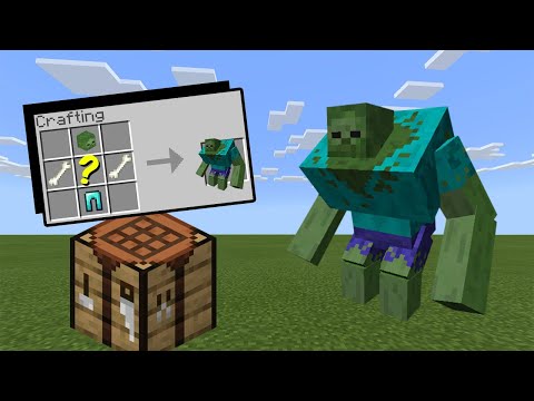 MrPogz Zamora - How to Craft a Mutant Zombie - Minecraft