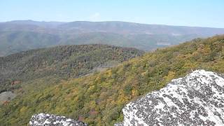 preview picture of video 'North Fork Mountain Trail Overlook'