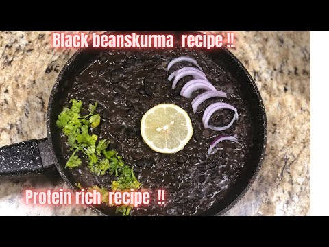 Simple Healthy Black Beans Recipe in Tamil!Recipe #266