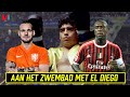 La Bombonera, Diner met Seedorf en Aan Het Zwembad Met Maradona