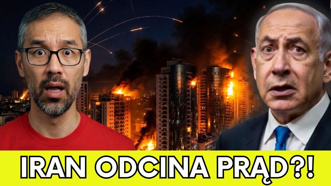 Tel Awiw w ogniu! Blackout po ataku Iranu